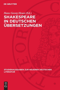 Shakespeare in Deutschen Übersetzungen