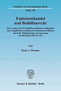 Emissionshandel Und Beihilfenrecht