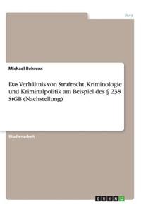 Verhältnis von Strafrecht, Kriminologie und Kriminalpolitik am Beispiel des § 238 StGB (Nachstellung)