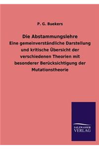 Die Abstammungslehre