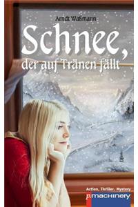 Schnee, der auf Traenen faellt