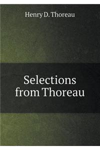 Selections from Thoreau