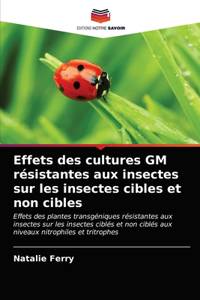 Effets des cultures GM résistantes aux insectes sur les insectes cibles et non cibles