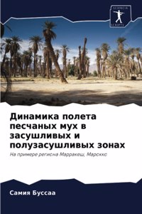 Динамика полета песчаных мух в засушливых