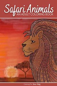 Safari Animals Coloring Book