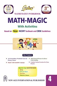 Golden Mathematics Workbook Math-Magic with Activities (Based on NCERT Textbook) for Class - 4