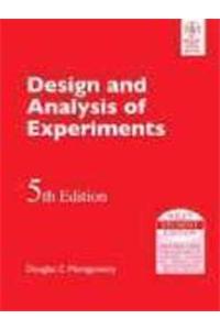 Design And Analysis Of Experiments, 5Th Ed