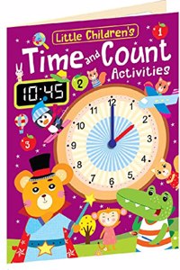 Hello Friend Little Child Time and Counting Activity Book