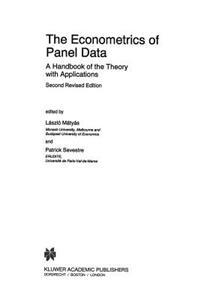 Econometrics of Panel Data