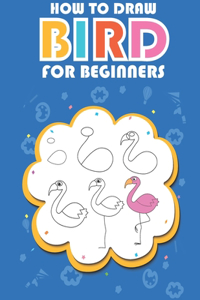 How to draw bird for beginners
