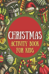 Christmas Activity Book for Kids