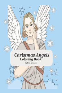 Christmas Angels Coloring Book