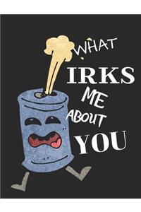 What Irks Me About You - Let It All Out