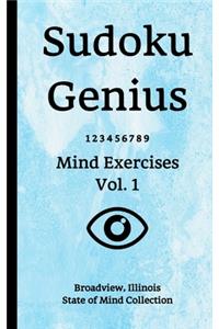 Sudoku Genius Mind Exercises Volume 1