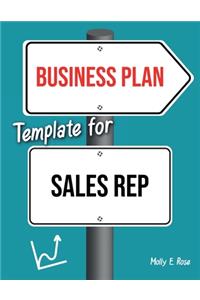 Business Plan Template For Sales Rep