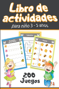 Libro de actividades para niños 3- 5 años