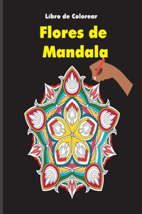 Libro de Colorear Flores de Mandala