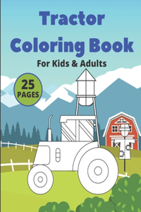 Tractor Coloring Book