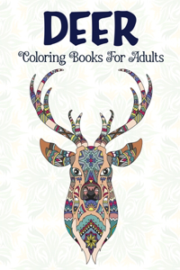 Deer Coloring Books For Adults