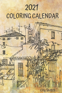 2021 Coloring Calendar