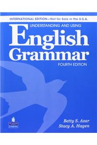 Understanding & Using Engl Grammar Internat'l SB w/AudioCD; w/o AK