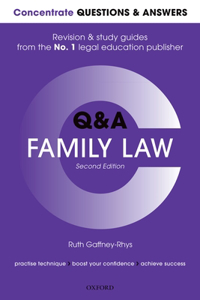 Concentrate Q&A Family Law 2e