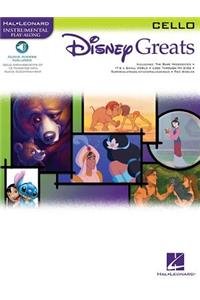 Disney Greats for Cello Instrumental Play-Along Book/Online Audio