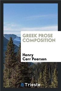 Greek Prose Composition