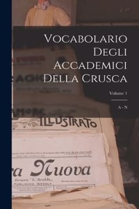 Vocabolario Degli Accademici Della Crusca