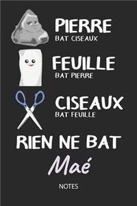 Rien ne bat Maé - Notes