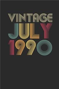 Vintage July 1990