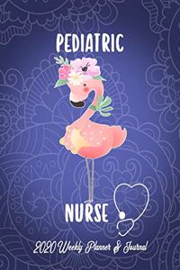 Pediatric Nurse 2020 Weekly Planner & Journal