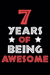 7 Years Of Being Awesome