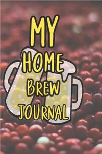 My Home Brew Journal