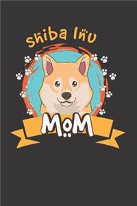 Shiba Inu Dog Mom Notebook Journal