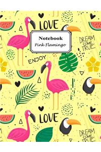 Notebook Pink Flamingo