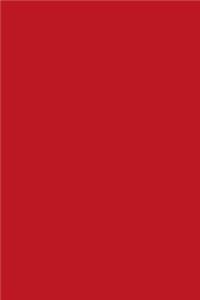 Simple Red Color Notebook