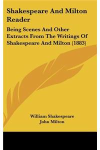 Shakespeare and Milton Reader