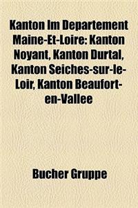 Kanton Im Departement Maine-Et-Loire
