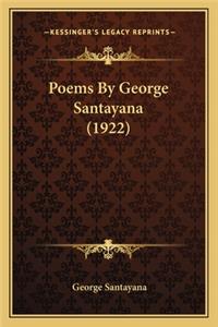Poems by George Santayana (1922)