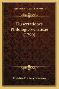 Dissertationes Philologico-Criticae (1790)