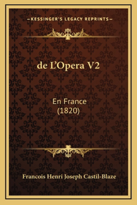 de L'Opera V2