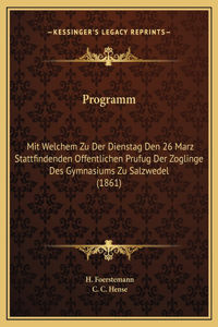 Programm
