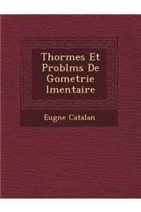 Th or Mes Et Probl MS de G Ometrie L Mentaire