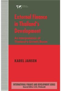 External Finance in Thailand's Development