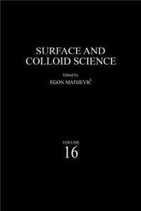 Surface and Colloid Science