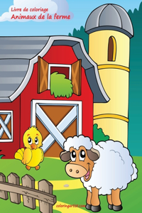 Livre de coloriage Animaux de la ferme 1