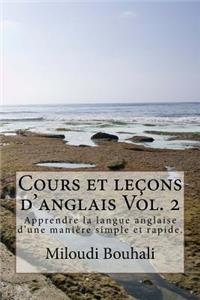 Cours et leçons d'anglais Vol. 2