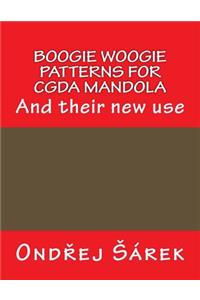 Boogie woogie patterns for CGDA Mandola