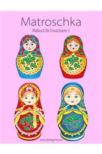 Matroschka-Malbuch Fur Erwachsene 2